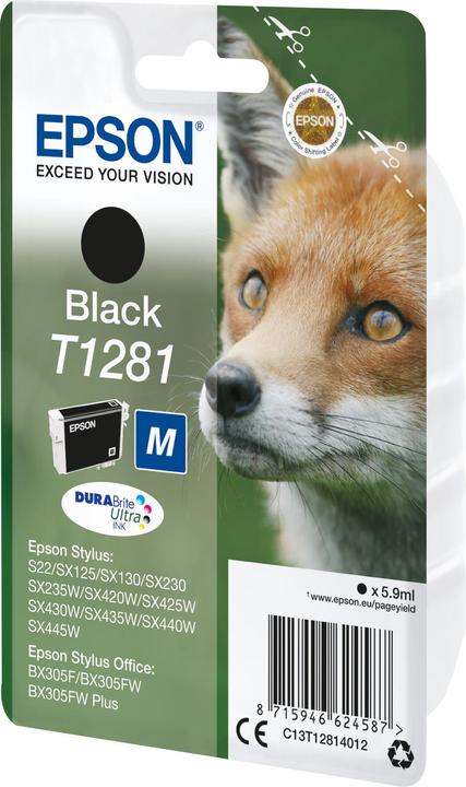 Produktbild Epson T1281 DuraBrite Ultra (BK)
