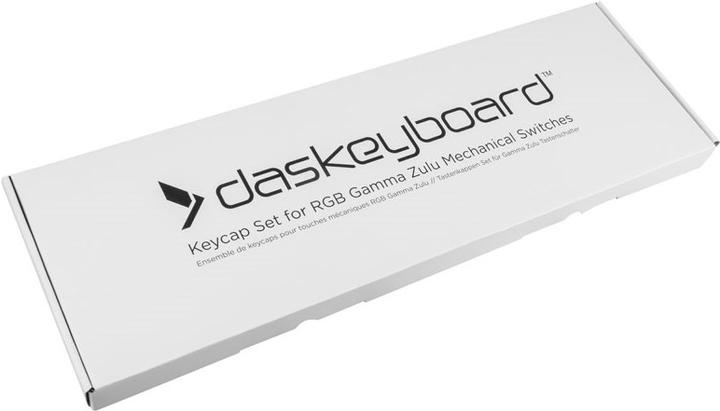 Actual product image Das Keyboard Clear Black, Blank Keycap Set