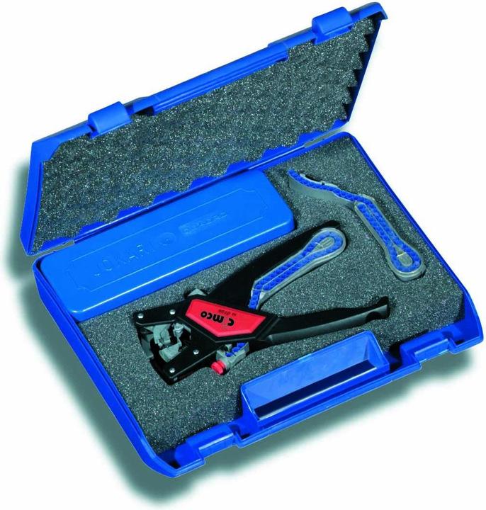 Actual product image Cimco Quadro pliers for cutting, stripping, twisting, crimping in case