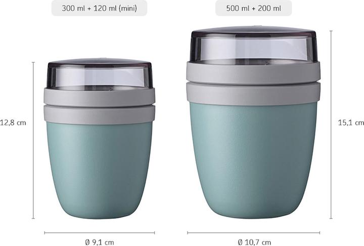 Produktbild Mepal Ellipse Lunchpot mini + regular