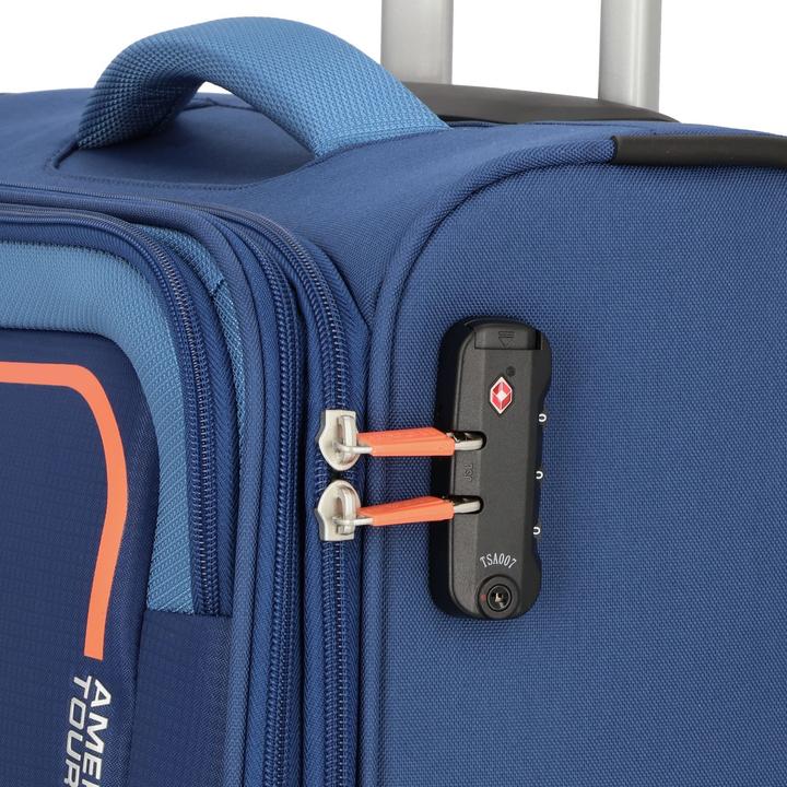 Actual product image American Tourister Case & Trolley Pulsonic Spinner 55 EXP (35 l, Hand luggage (up to 50 litres))