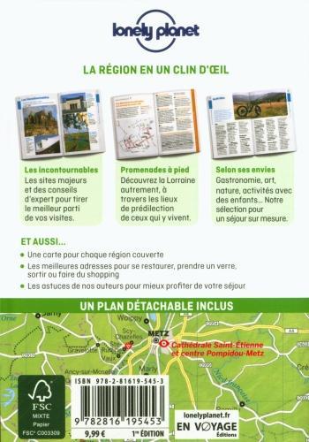 Produktbild Lorraine : Meuse, Metz, Nancy, Vosges en quelques jours (Französisch, Collectif, 2022)