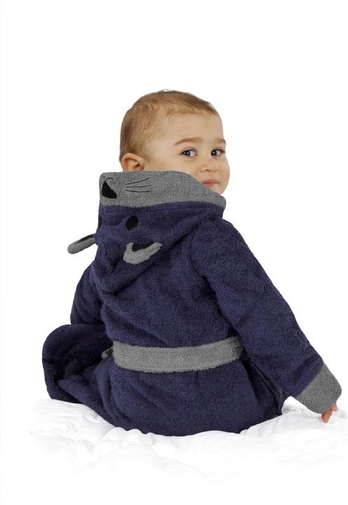 Actual product image Normani Children's organic cotton bathrobe Malia (134, 140)