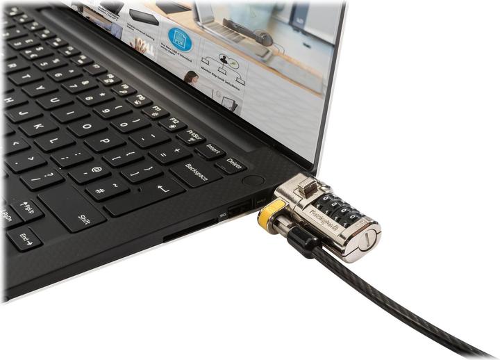 Dell cable lock Black, Chrome 1.8 m