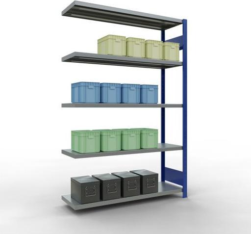 Produktbild Schulte Lagertechnik Stecksystem Anbauregal MULTIplus250 mit Längenriegel