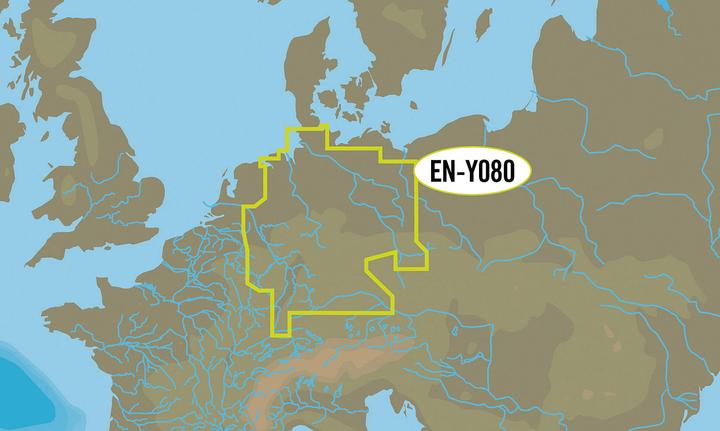 Actual product image C-Map by Jeppesen Wide: EN-Y080 Germany Inland