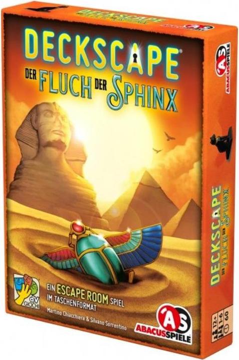 Actual product image Abacus Deckscape The Curse of the Sphinx (German)