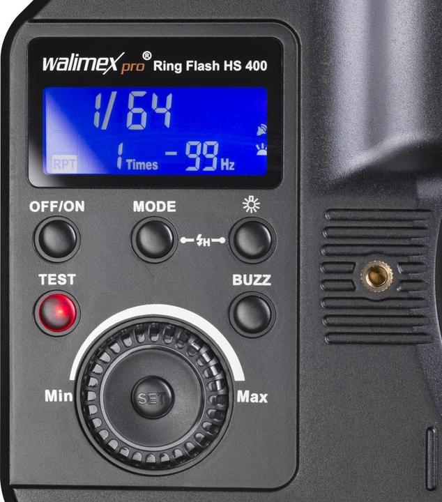 Produktbild Walimex pro Pro Ring Flash HS 400 (400 W, Set)