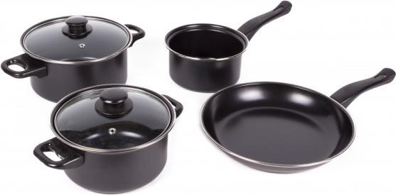 Actual product image Benson Cookware set 6-piece (Frying pan, Pot)