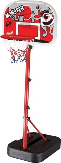 Image du produit Power Play Basketball Kurv 'Monster Slam' 138-166 cm på stander