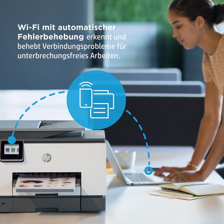 Image du produit HP OfficeJet Pro 9022e. Technologie d'impression : Jet d'encre, Impression : Impression couleur (Encre, Couleur)