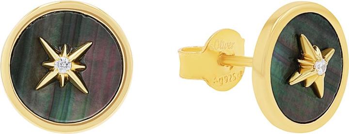 Immagine prodotto S.Oliver Gioielli per orecchie da donna, argento 925, zirconi sintetici. | Stella (Argento 925)