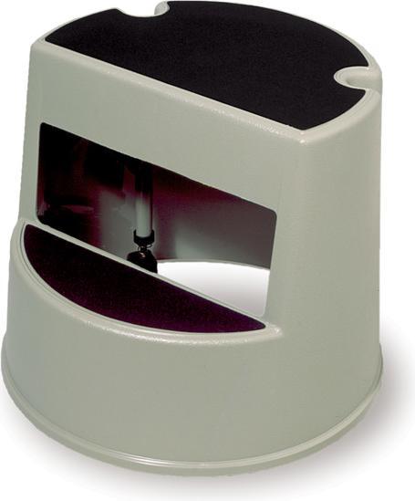 ReinigungsBerater Sgabello Rubbermaid Beige Nero 2 gradini Sgabello in plastica per arrampicarsi