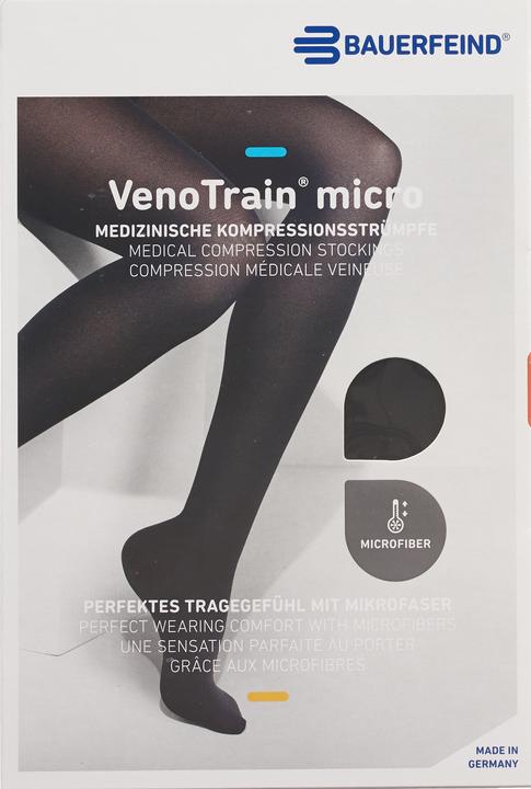 Immagine prodotto Veno Train MICRO A-D KKL2 L plus/short geschlossene Fussspitze schwarz (L)