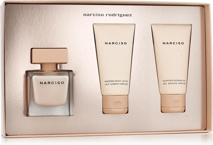 Actual product image Narciso Rodriguez Narciso Christmas 2023 Poudree Eau de Parfum 50 / Body Lotion Shower Gel (Fragrance set)