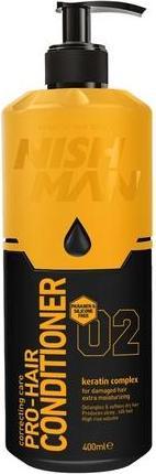 Actual product image Nishman Hair Conditioner for Damaged Hair 02 Keratin Complex 400ml (400 ml)
