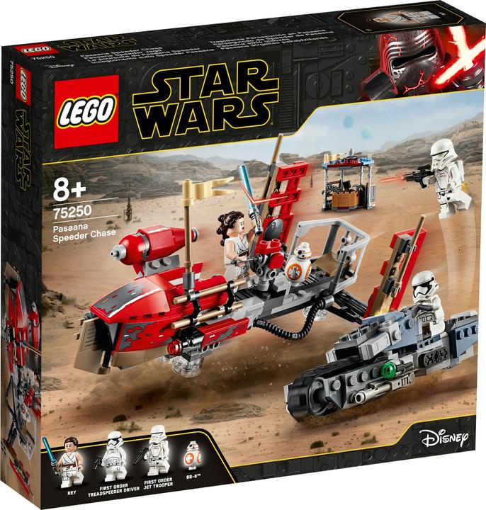 Image du produit LEGO La course-poursuite en speeder sur Pasaana (75250, LEGO Star Wars)