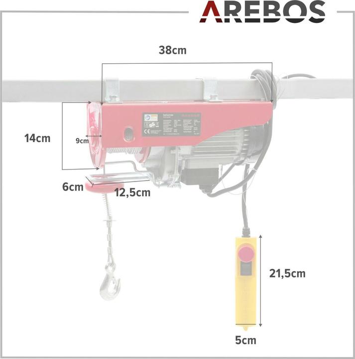 Image du produit Arebos Treuil électrique