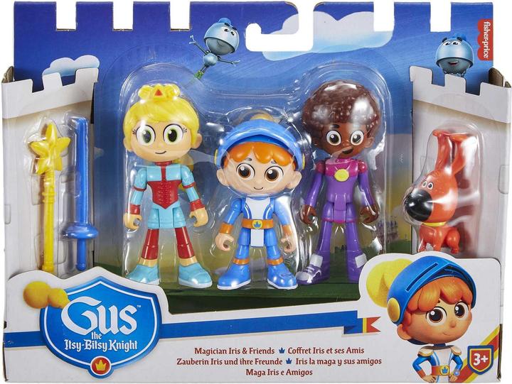 Produktbild Imaginext Gus der klitzekleine Ritter Zauberin Iris & Freunde 4er-Pack