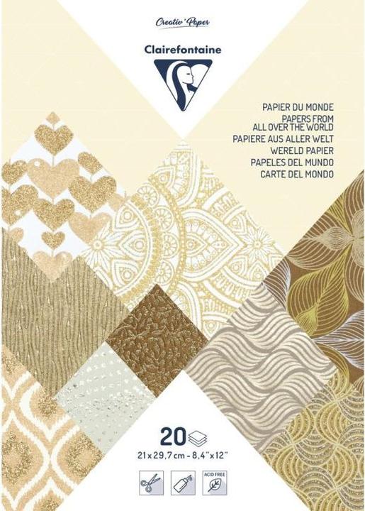 Image du produit Clairefontaine Papiers artisanaux (A4, 300 x)