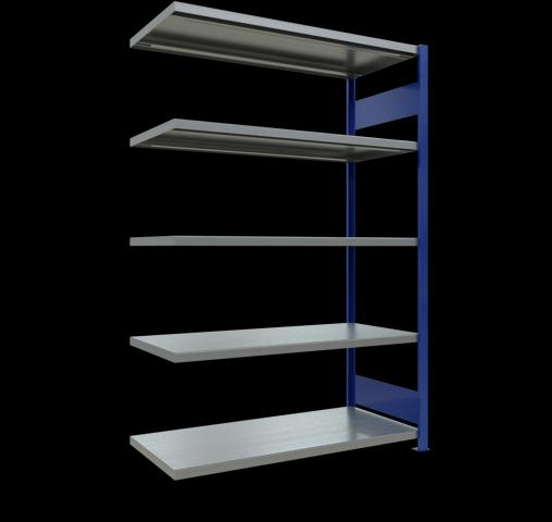 Stecksystem Anbauregal MULTIplus250 mit Längenriegel