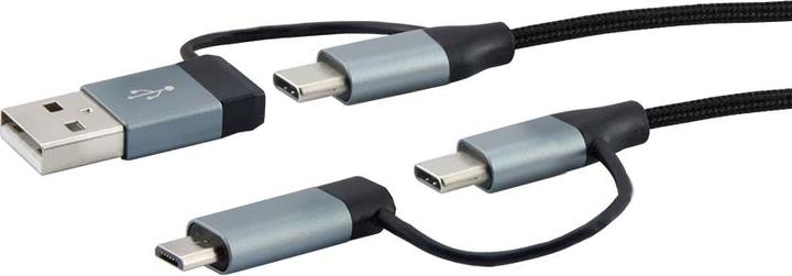 Produktbild E+P CCK 549 USB Anschlusskabel 4in1 1,5m (1 m, USB 2.0)