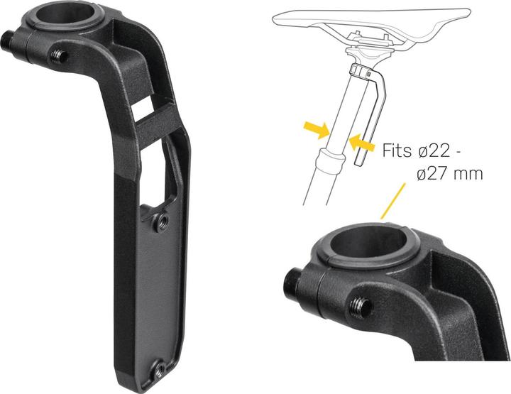 Actual product image Topeak DP Mount, Dropper Post bracket for 27.2-31.6mm diameter