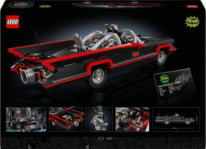 Produktbild LEGO Batmobile (76328, LEGO DC, LEGO Seltene Sets)