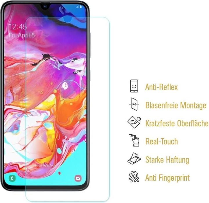 Produktbild Protectorking 6x Panzerfolie Anti-Shock matt entspiegelt (6 Stück, Samsung Galaxy A40)