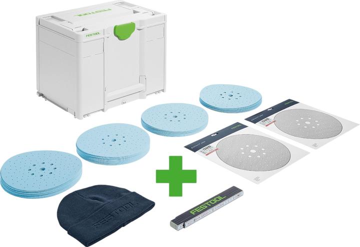 Produktbild Festool Schleifmittel-Systainer³ D225 GR SYS P (P320, P240, P80, P220, P180, P120)