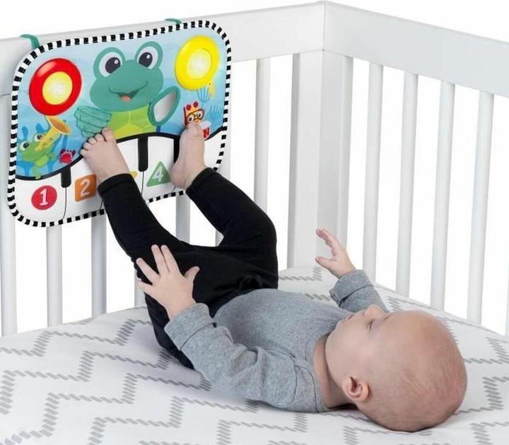 Actual product image Baby Einstein Musical Kick Pad and Crib Toy, Neptune's Kick & Explore™. (Spanish, French, English)