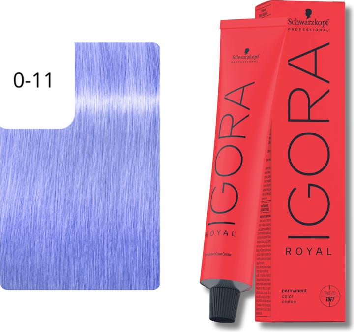 Actual product image Schwarzkopf Professional Igora Royal (0-11 Anti Yellow Concentrate)