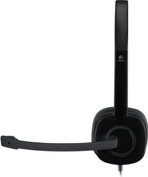 Actual product image Logitech H151 Stereo Headset Wired (Cable)