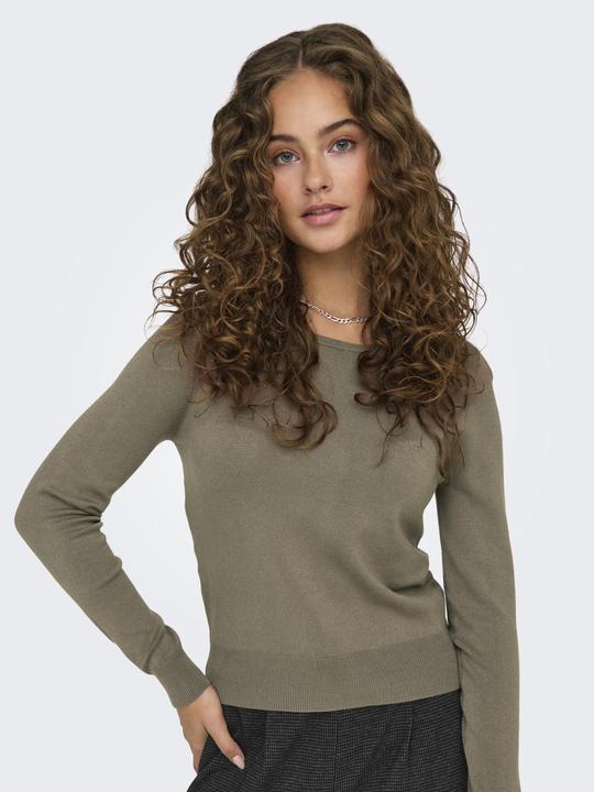 Image du produit Only Coupe normale Col rond Poignets côtelés Pulls en maille (XS)