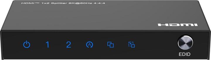Immagine prodotto MicroConnect 8K@60Hz HDMI Splitter 1x2