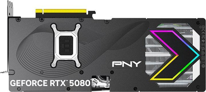 Image du produit PNY GeForce RTX 5080 ARGB Epic-X RGB Overclocked Triple Fan (16 Go)