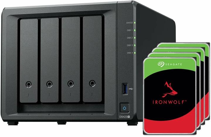 Image du produit Synology DS423+ (4 x 2 To, Seagate Ironwolf)