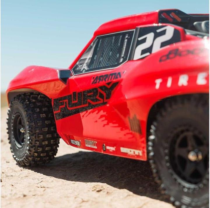 Actual product image Arrma Short Course Truck Fury Mega 550 2WD, 1:10 (RTR Ready-to-Run)