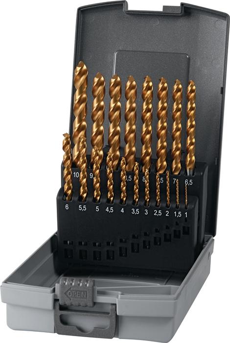 Produktbild Promat Spiralbohrersatz DIN 338 Typ UNI (Ø1-10mm)