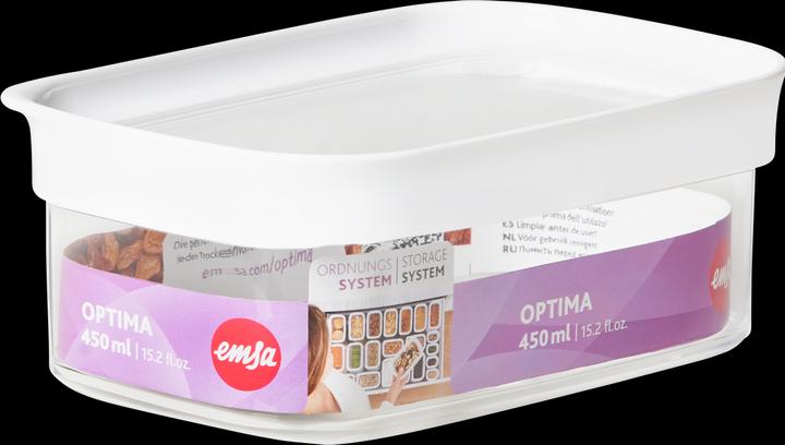 Actual product image Emsa Storage Jar Optima 0,45l square (0.45 l)