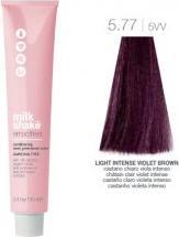 Actual product image Milk_Shake Vopsea semi-permanenta Smoothies 5.775VV, Castaniu Deschis Violet Intens, 100ml (5.77 Light Intense Violet Brown)