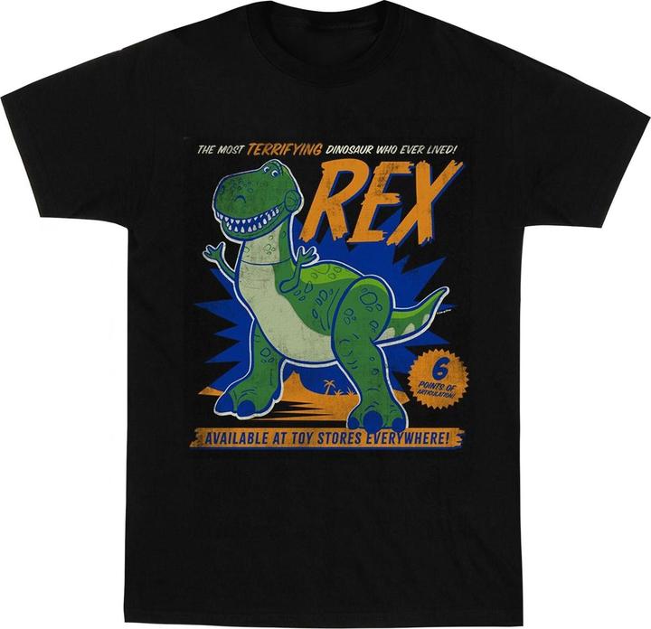 Disney Toy Story 4 Rex Terrifying Dinosaur TShirt Jungen