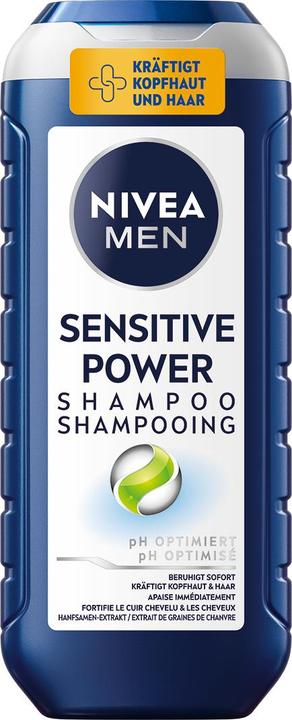 Productafbeelding NIVEA MEN Sensitiv Power (250 ml, Vloeibare shampoo)