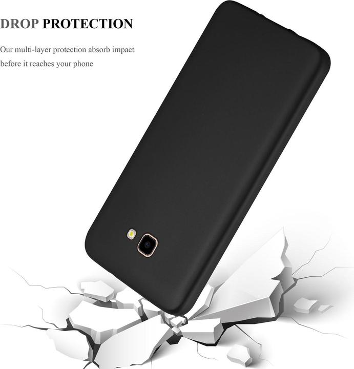 Actual product image Cadorabo TPU Matt Metallic Cover (Samsung Galaxy J4 Prime)