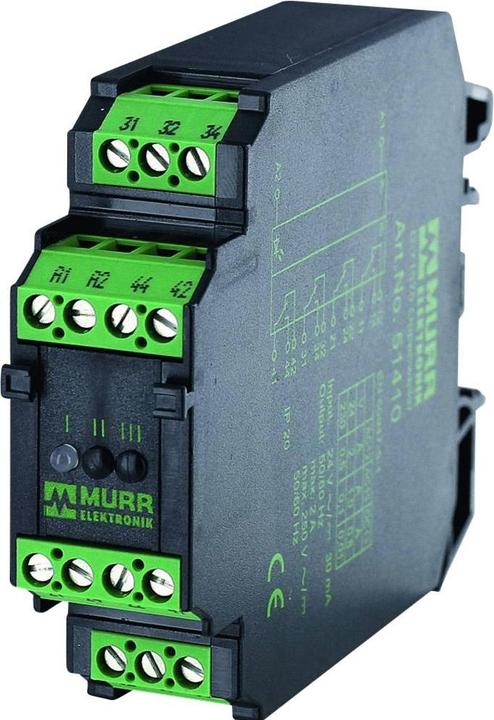 Actual product image Murr Elektronik RM-22/24VAC/DC KL.BZ.EN Output relay IN: 24 VAC/DC - OUT: 250 VAC/DC 5 A 4 CO - 22.5 mm