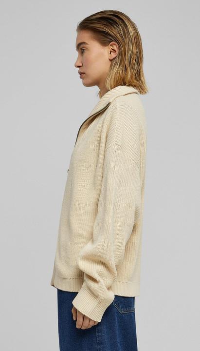 Produktbild Urban Classics Ladies Knitted Zip Cardigan - 126787 (L)