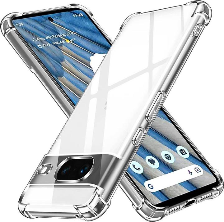 Immagine prodotto Techsuit - Shockproof Clear Silicone - Google Pixel 7 - Clear (Google Pixel 7)