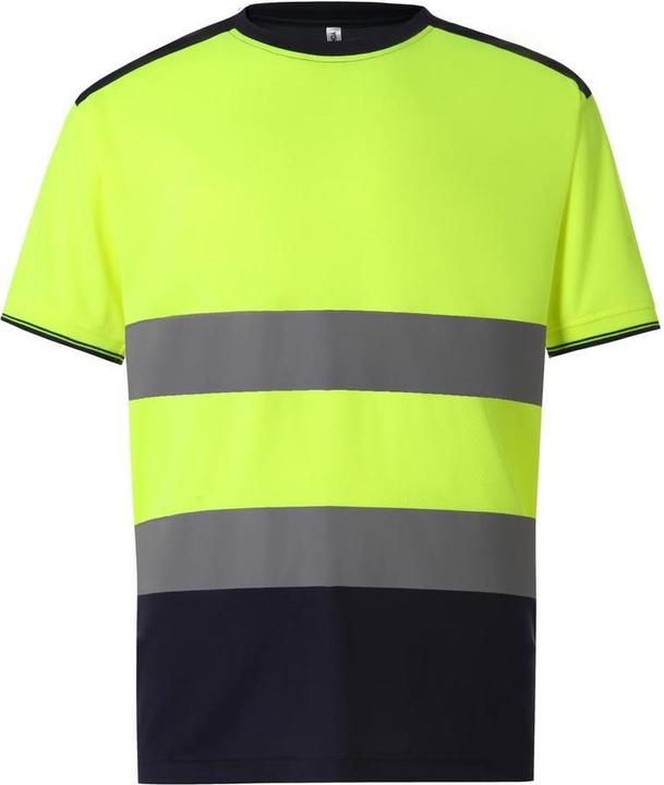 Yoko Zweifarbiges T-Shirt mit hoher Sichtbarkeit