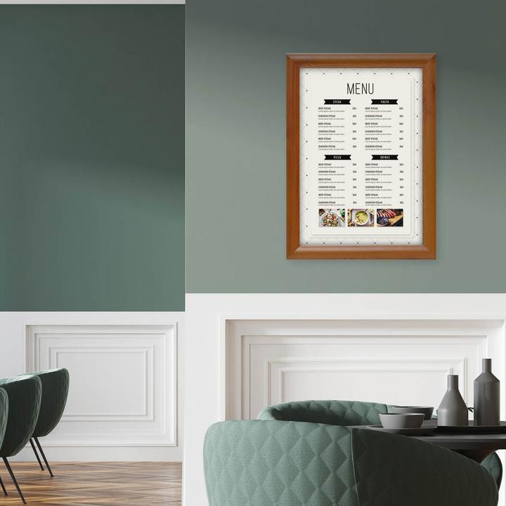 Immagine prodotto Europel Cornice per poster, DIN A3, 25 mm, aspetto legno