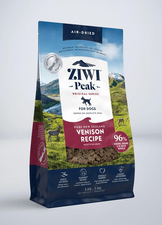 Actual product image Ziwi Peak Air Dried Food venison 2.5Kg (Adult, 1 pcs., 2500 g)